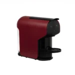 Delta Q Quick Capsule Coffee Machine – Red | One-Touch Espresso Maker