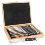 Viking Steakhouse Stainless Steel Steak Knife Set | 8-Piece