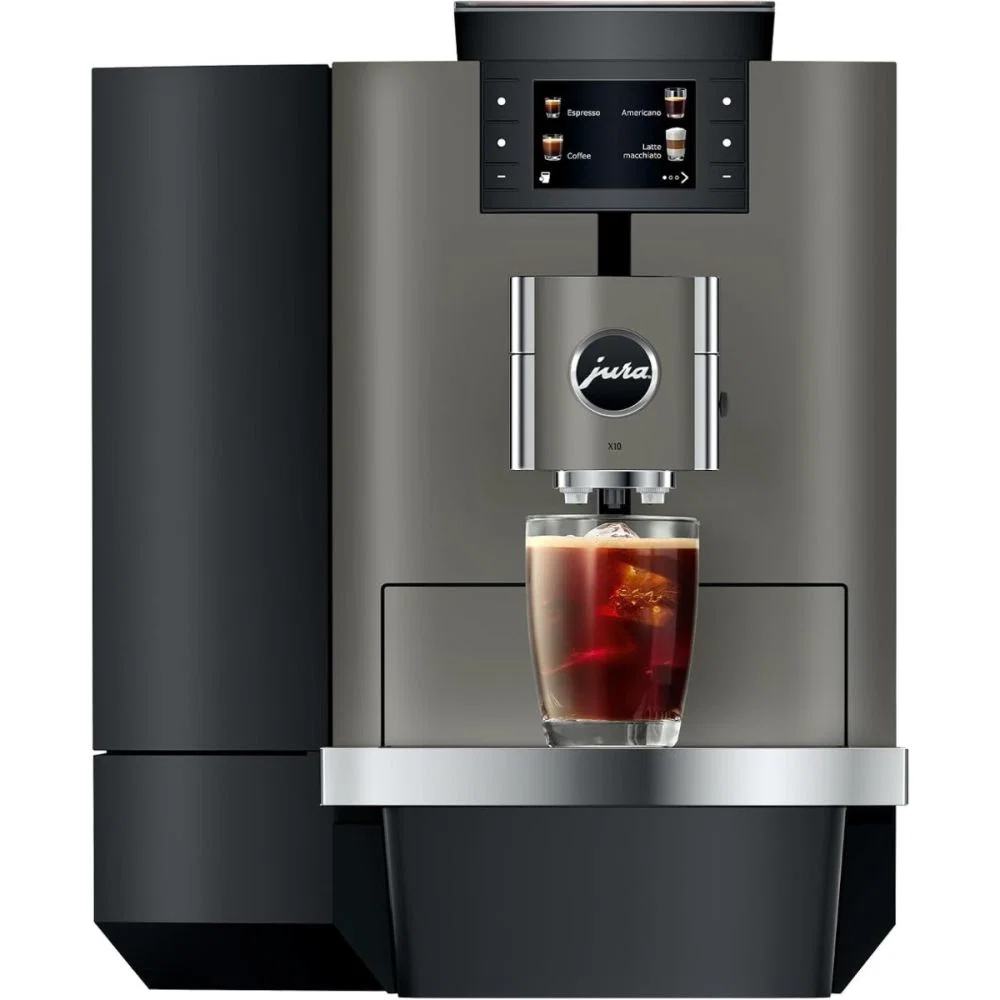 61lkrltkqal._ac_sl1500_ Jura X10 Automatic Coffee Machine – Dark Inox - Image 1