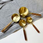 Everything Kitchens Modern Essentials Gold Measuring Cups & Spoons | Set of 8 - Image 4