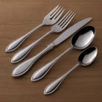 Oneida American Harmony 45-Piece Stainless Steel Flatware Set - Image 4