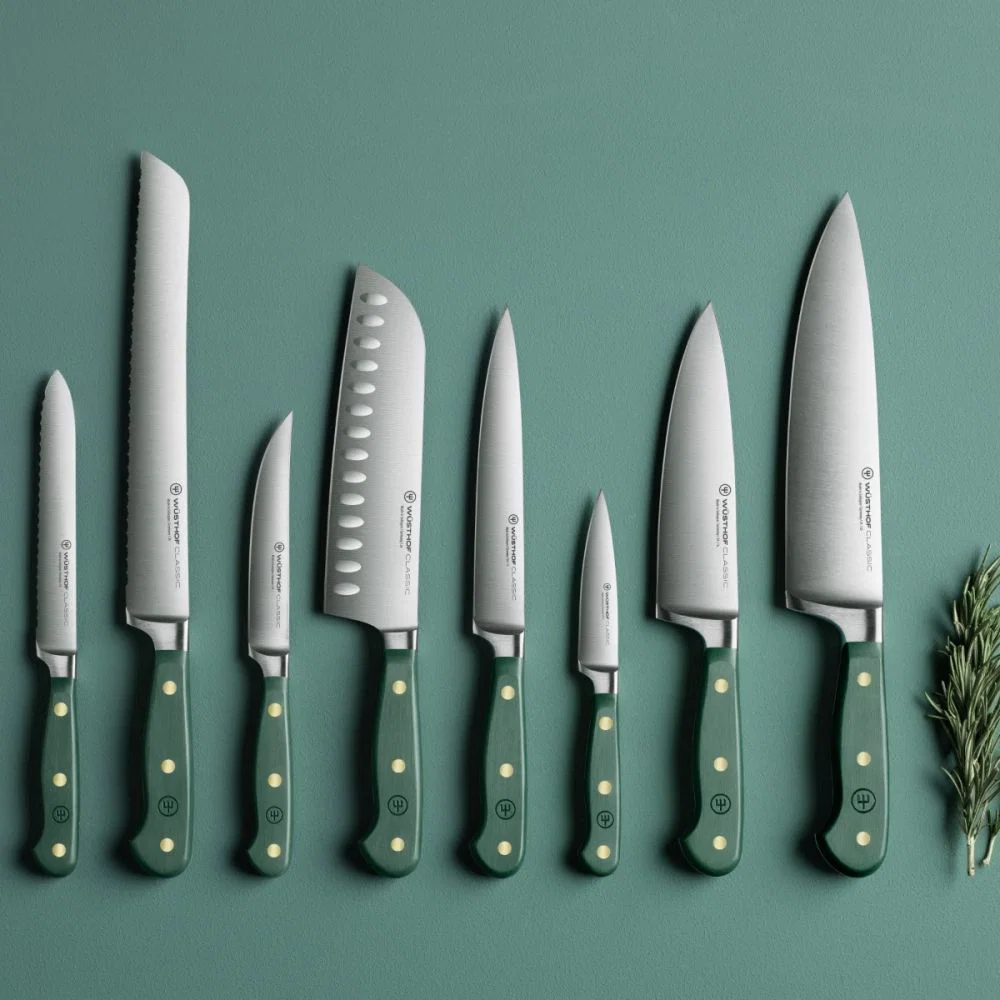 WÜSTHOF Classic Color 3-Piece Chef’s Knife Set | Fresh Rosemary - Image 4