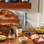 KitchenAid Variable Speed Hand Blender Set with Whisk & Chopper – Blue Velvet - Image 3