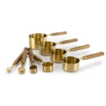 Everything Kitchens Modern Essentials Gold Measuring Cups & Spoons | Set of 8