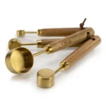 Everything Kitchens Modern Essentials Gold Measuring Cups & Spoons | Set of 8 - Image 3