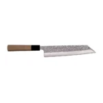 Kikuichi 67-Layer Damascus Tsuchime Gyuto Chef Knife 9.5″ – Mirror Finish Japan Steel