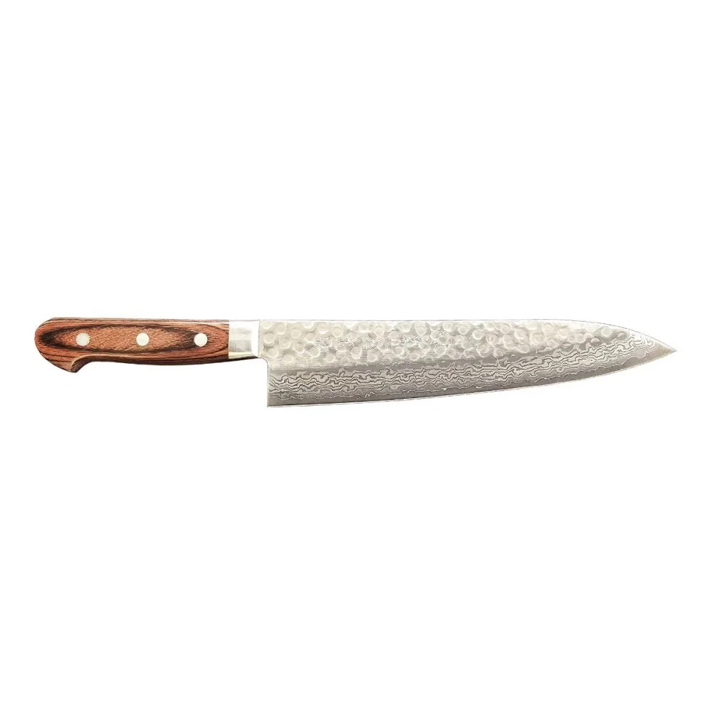 imgi_4_wdtgyuto2048x1024b Kikuichi Warikomi Damascus Tsuchime 8″ Gyuto Knife - Image 1